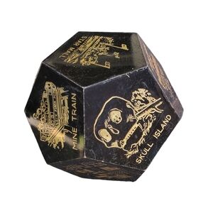 Landmarks vintage paper weight